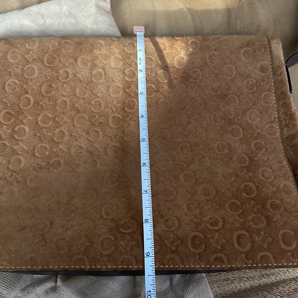 Authentic CELINE suede tote bag - Picture 8 of 9